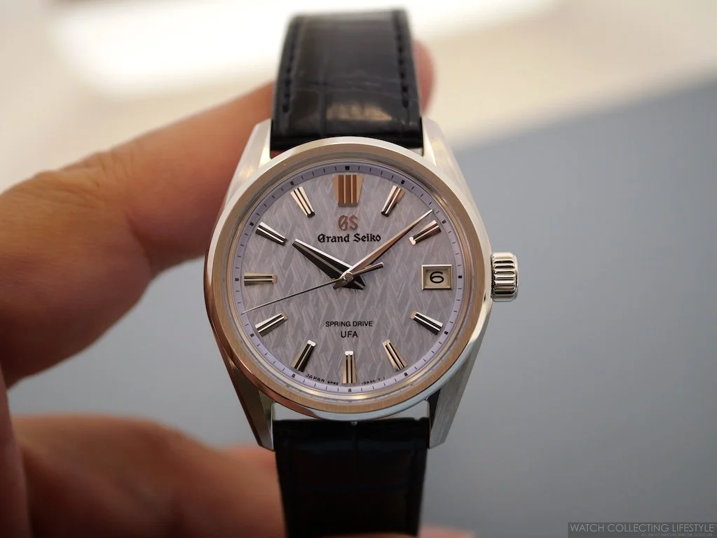 SEIKO Quartz　UFA W&W 2025: Grand Seiko E9 Spring Drive U.F.A. SLGB001